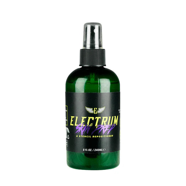 Electrum Skin Prep & Stencil Repositioner 8oz (240ml) | Premium Tattoo Prep Spray